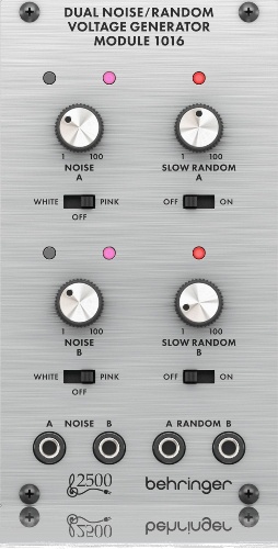 BEHRINGER DUAL NOISE / RANDOM VOLTAGE GENERATOR MODULE 1016