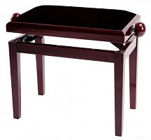 GEWA Piano Bench Deluxe Mahogany Highgloss